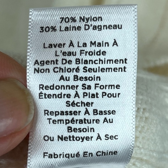 Talbots Cream Cable Knit Lambswool Sweater 3Xp Preppy Old Money Equestrian - Picture 9 of 16